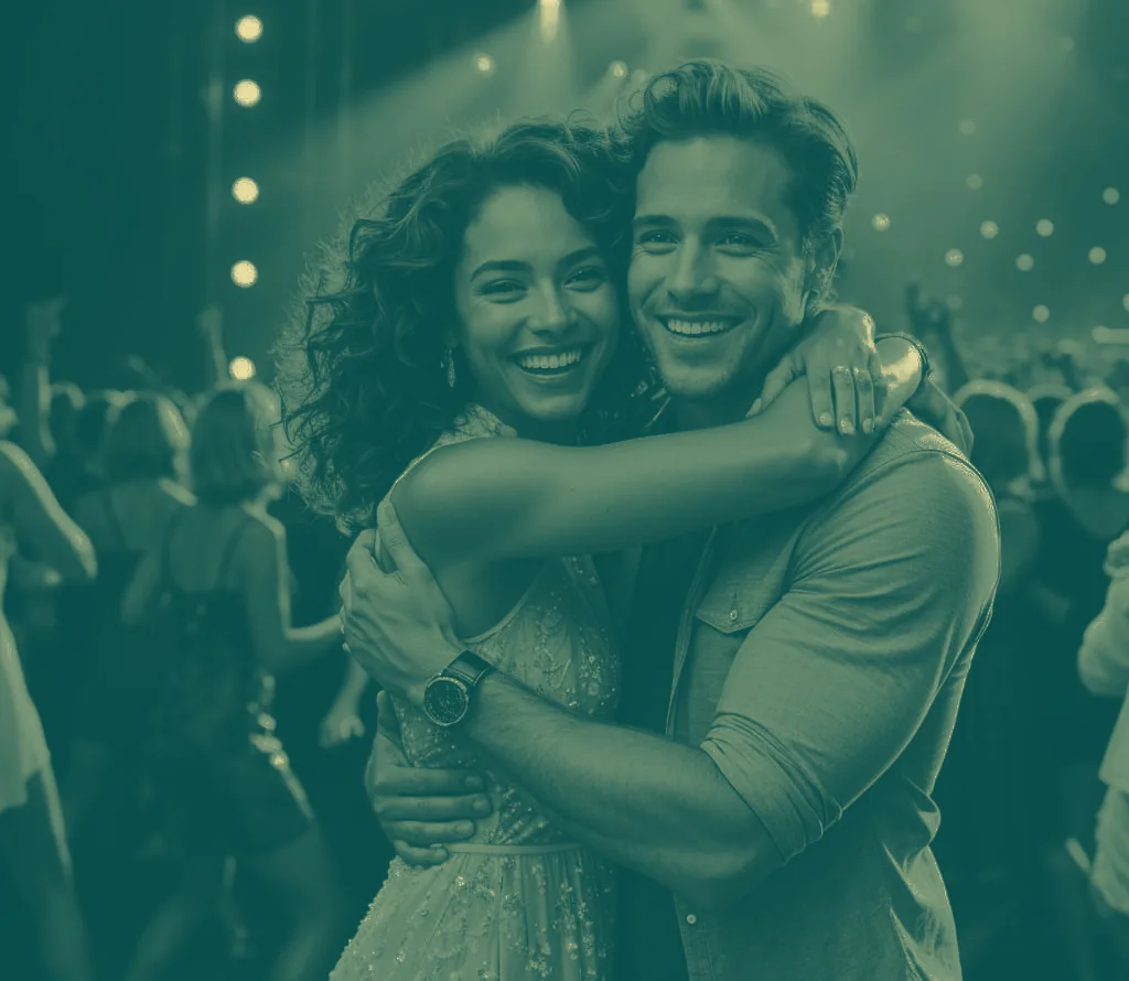 Couple in concert